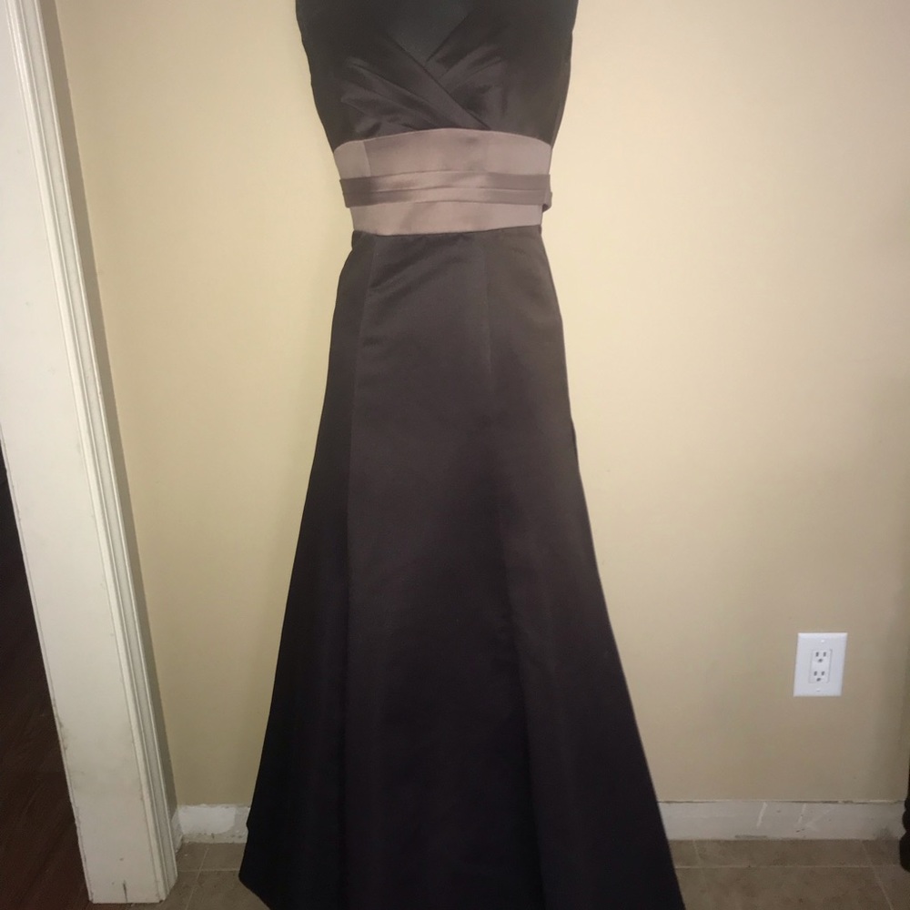 Saison Blanche Brides Made Dress Brown